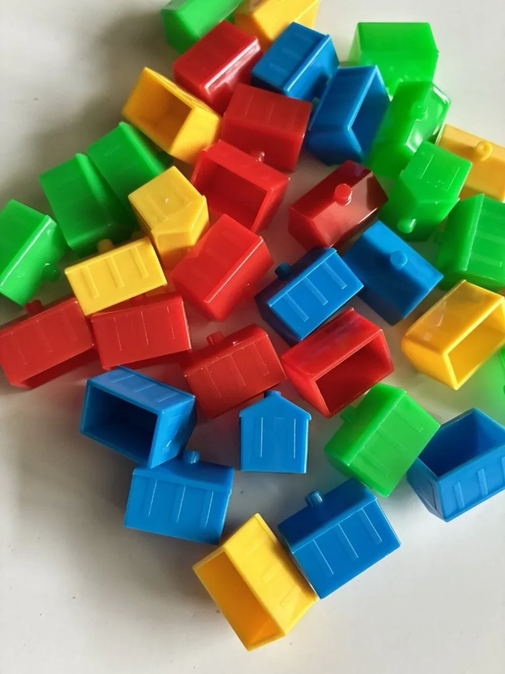 Monopoly Junior Amusement Park 37 Ticket Booths Replacement Pieces 1996 Lot